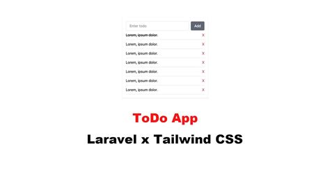 laravel todo app tutorial