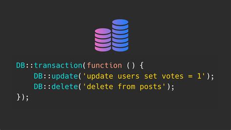 laravel transaction example