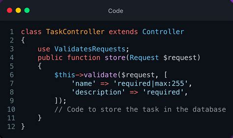 laravel update method controller