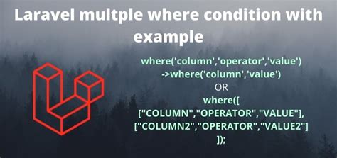 laravel whererelation multiple conditions