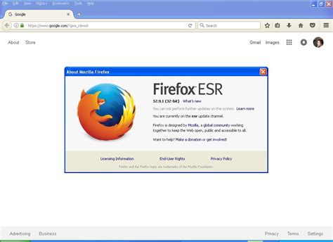 last version of firefox for windows xp