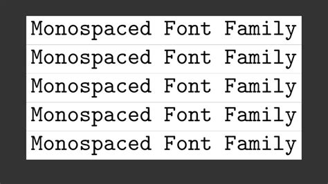 latex monospace font for code