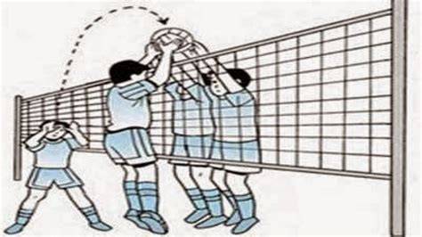 latihan block voli