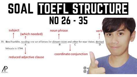 latihan soal toefl structure and written expression