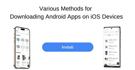 launch android app on ios