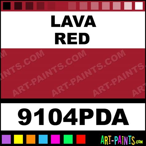 lava red paint code