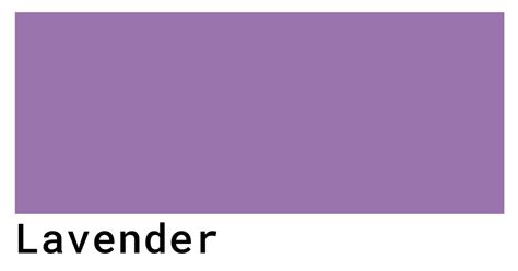lavender colour code