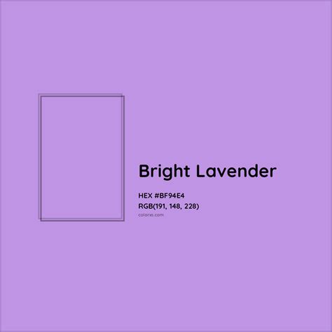 lavender rgb code