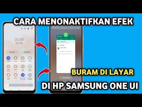 layar hp buram