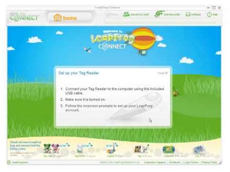 leapfrog connect not loading
