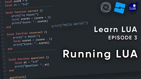 learn how to code lua