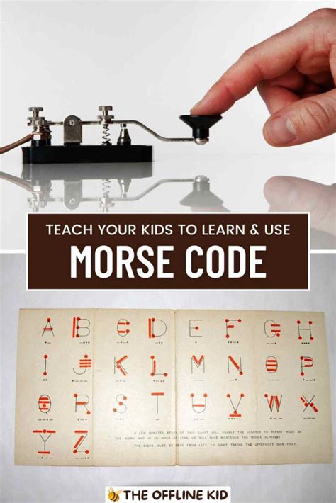 learn morse code for kids