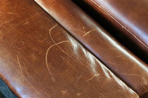 leather scratch