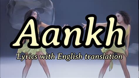 left aankh in english