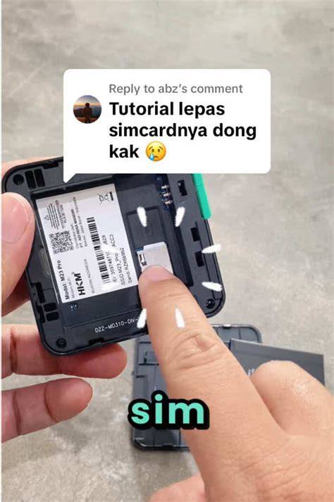 Lepas SIM Card