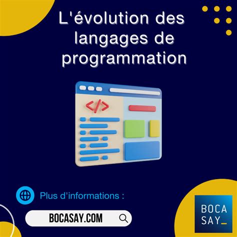 les langages de programmation informatique