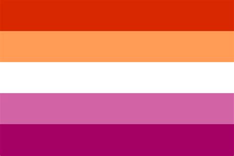 lesbian flag