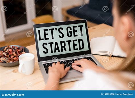 let's get started meaning in english
