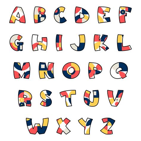 letter pattern examples
