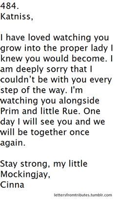 letter to a fictional character example