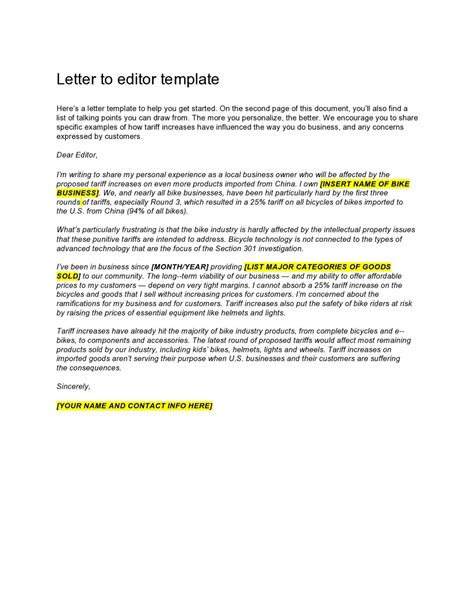 letter to journal editor example