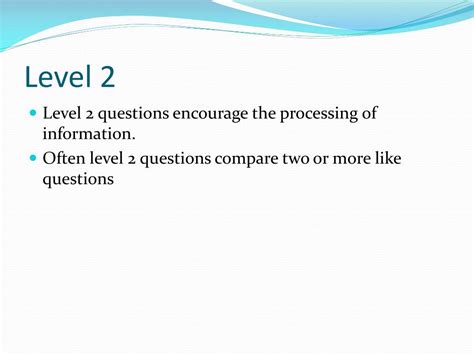 level 2 costa questions examples