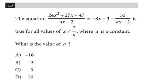 level 3 sat math questions