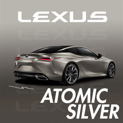 lexus atomic silver paint code