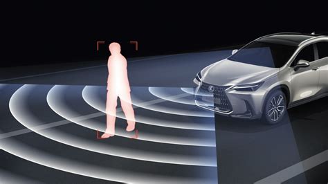 lexus pre collision system with pedestrian detection