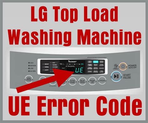 lg fully automatic washing machine error code