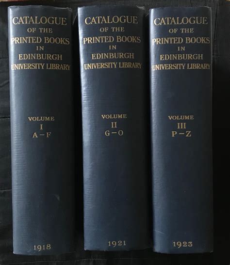 Library Edinburgh Catalogue