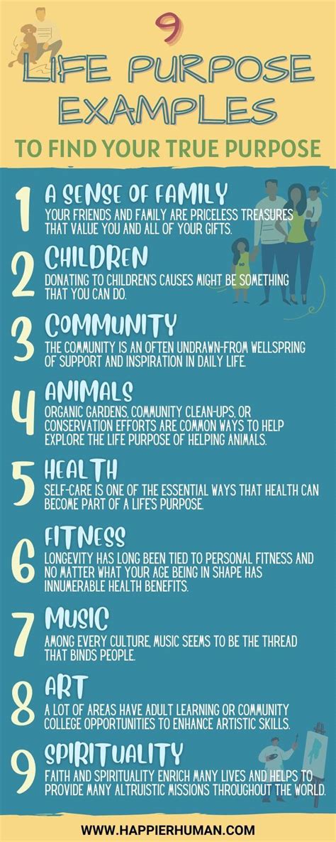 life purpose statement examples