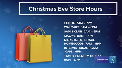 lifetime hours xmas eve