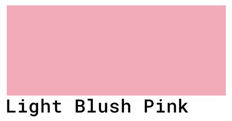 light blush color hex code
