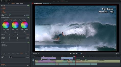 light effect video editing software