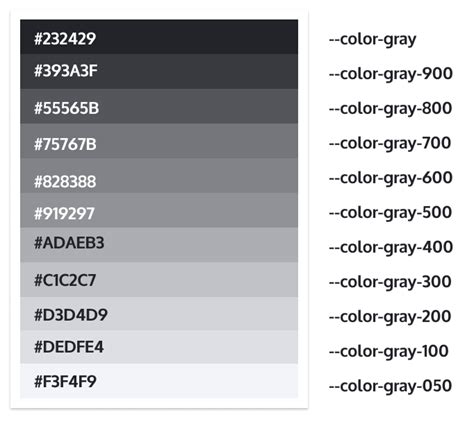 light grey color code in css