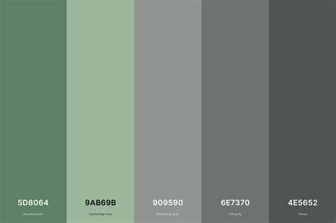 light grey green hex code