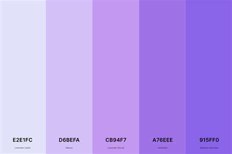 light lavender colour code