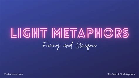 light metaphor examples