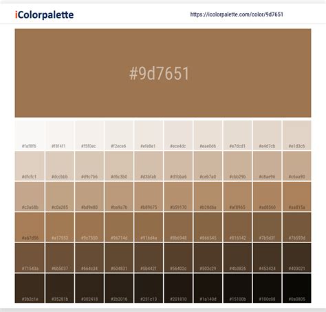 light mocha colour code