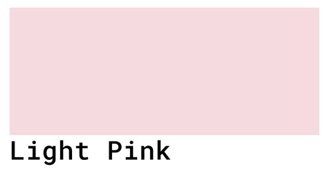 light pink colour code in html