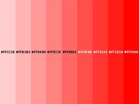 light red color code