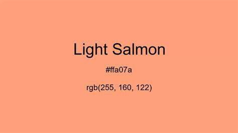 light salmon color hex code