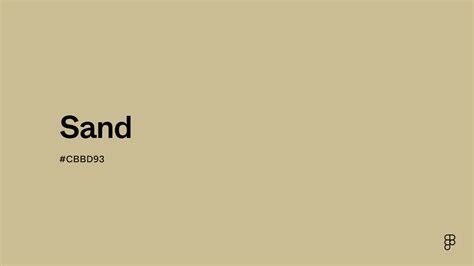 light sand color code