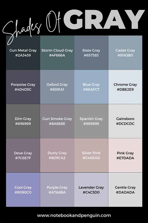 light shade of gray hex code