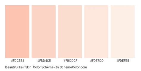 light skin tone hex code