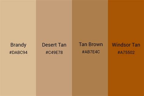 light tan brown hex code
