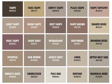 light taupe color hex code