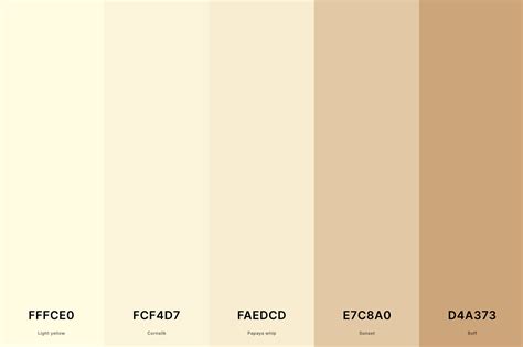 light yellow beige hex code