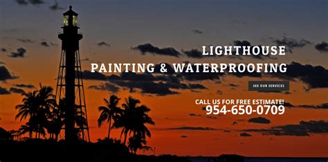 Lighthouse waterproofing